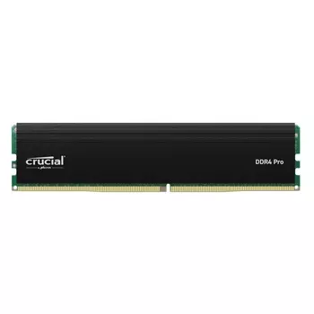 Оперативная память Crucial Pro DDR4, 32 Гб (1 х 32Гб), 3200 МГц, CP32G4DFRA32A, черный