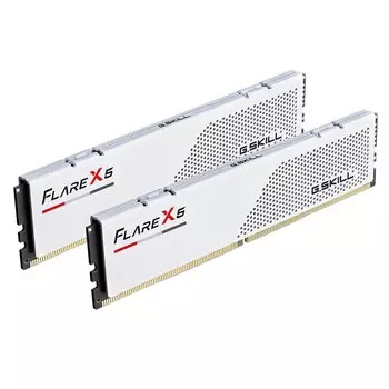 Оперативная память G.SKILL Flare X5 32 Гб (2 x 16 Гб), DDR5, 6000 МГц, F5-6000J2836G16GX2-FX5W, белый