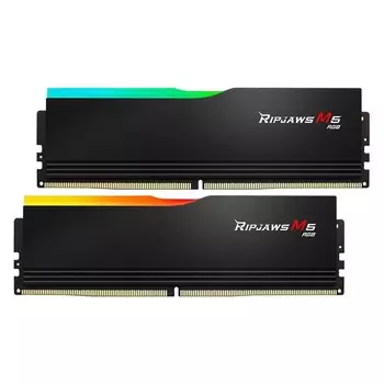 Оперативная память G.SKILL Ripjaws M5 RGB 32 Гб (2 x 16 Гб), DDR5, 5200 МГц, F5-5200J4040A16GX2-RM5RK, черный