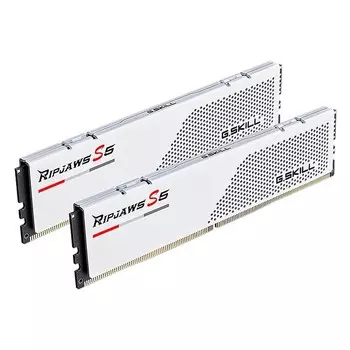 Оперативная память G.SKILL Ripjaws S5 32 Гб (2 x 16 Гб), DDR5, 5600 МГц, F5-5600J3036D16GX2-RS5W, белый