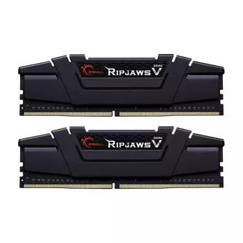 Оперативная память G.SKILL Ripjaws V, 64 Гб (2 х 32 Гб), DDR4, 3200 МГц, F4-3200C16D-64GVK, черный