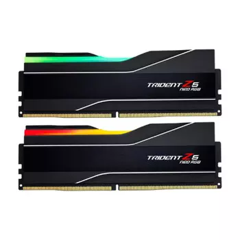 Оперативная память G.SKILL Trident Z5 Neo RGB, 48 Гб (2x24 Гб), DDR5, 8000 МГц, F5-8000J4048G24GX2-TZ5NR, черный
