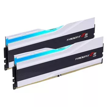 Оперативная память G.SKILL Trident Z5 RGB, 64 Гб DDR5 (2x32 Гб), 6000 МГц, CL30, F5-6000J3040G32GX2-TZ5RW, белый