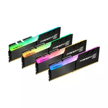 Оперативная память G.SKILL Trident Z RGB, 32 Гб DDR4 (4x8 Гб), 4000 МГц, CL18, F4-4000C18Q-32GTZRB, черный