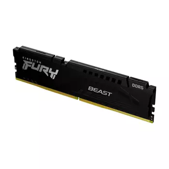 Оперативная память Kingston FURY Beast, 32 ГБ DDR5 (1 x 32ГБ), 5600 МГц, CL40, KF556C40BB-32, черный