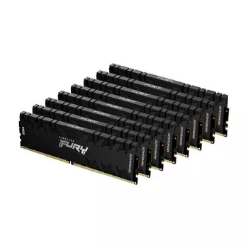 Оперативная память Kingston Fury Renegade, 256 Гб DDR4 (8x32 Гб), 3200 МГц, KF432C16RBK8/256, черный