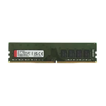Оперативная память Kingston ValueRAM, 32 Гб DDR4 (1x32 Гб), 3200 МГц, CL22, KVR32N22D8/32, зеленый