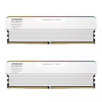 Оперативная память KLEVV Urbane V RGB, 32 Гб (2 х 16 Гб), DDR5, 6000 МГц, KD5AGUA80-60A300M, белый
