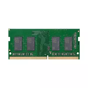 Оперативная память Synology Memory for NAS, 4 ГБ DDR4 (1x4 ГБ), 2666 МГц, CL19, D4NESO-2666-4G, зеленый