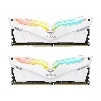Оперативная память Team Group T-Force Night Hawk RGB 16 Гб (2х8), DIMM DDR4, 3200 МГц, TF2D416G3200HC16CDC01