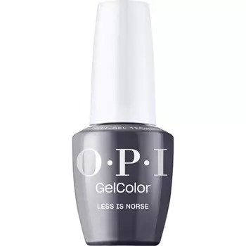 Opi Gelcolor Гель-лак для ногтей Opaque Dark Black & Gray Creme UV Cure