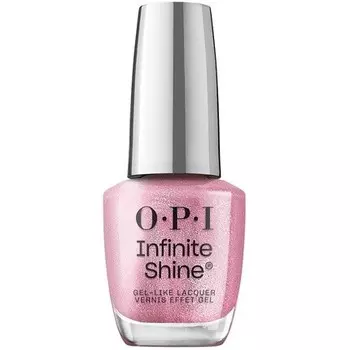 OPI Infinite Shine Стойкий матовый розовый лак для ногтей с ярким мерцанием, 0,5 жидк. унции