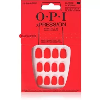 OPI xPRESSON Искусственные ногти Cajun Shrimp 30 шт.