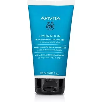 Ополаскиватель Apivita Care для всех типов волос, гиалуроновая кислота и алоэ