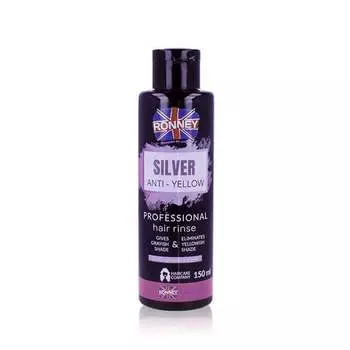 Ополаскиватель для блондинок, 150 мл Ronney, Silver Anti-Yellow