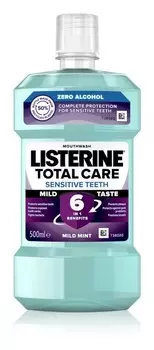 Ополаскиватель для полости рта для полной защиты чувствительных зубов Listerine Total Care Sensitive