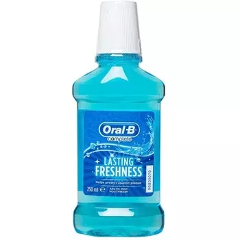 Ополаскиватель для рта Complete Lasting Freshness с мятой и мятой, 250 мл, Oral-B