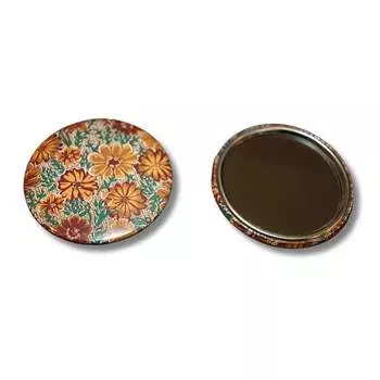 Ополе осеннее коричневое народное зеркало, inna, коричневый