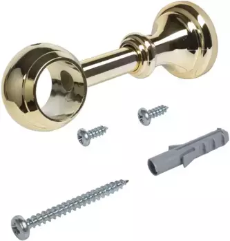 Опора Liedeco "Thuringia", (1 шт.), для карнизов 28 мм Длина: 12,5 см, цвет messingfarben