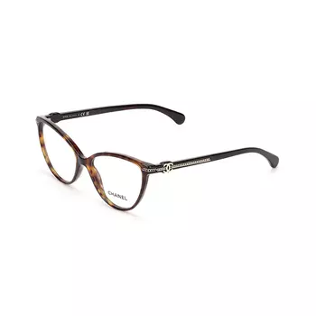 Оправа для очков "бабочка" из ацетата, женская, черепаховая CHANEL