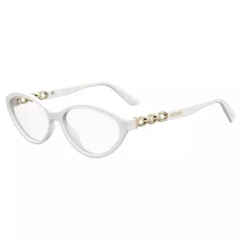 оправа из белого ацетата Moschino