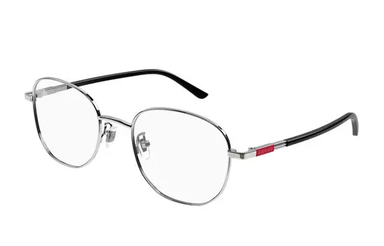 Оправа мужская Gucci Round-Frame, серебряный