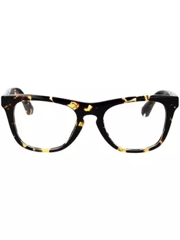 Оправа очков Burberry Eyewear с черепаховым эффектом, коричневый