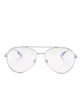 Оправа-пилот Солнцезащитные очки Burberry Eyewear, серебристый