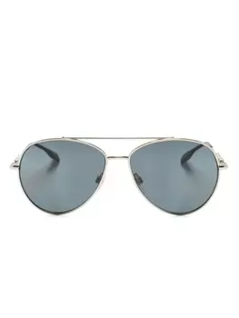 Оправа-пилот Солнцезащитные очки Burberry Eyewear, золотистый