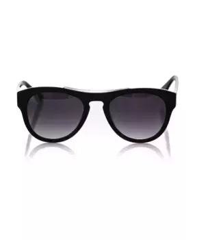 Оправа солнцезащитных очков Wayfarer с геометрическим рисунком Frankie Morello, черный