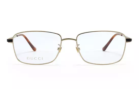 Оправа унисекс оптическая Gucci тонкие, золотой