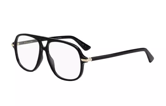 Оправы для очков-авиаторов женские DIOR, черный