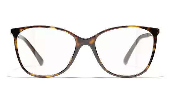 Оправы для очков с пластинчатой оправой-бабочкой унисекс CHANEL