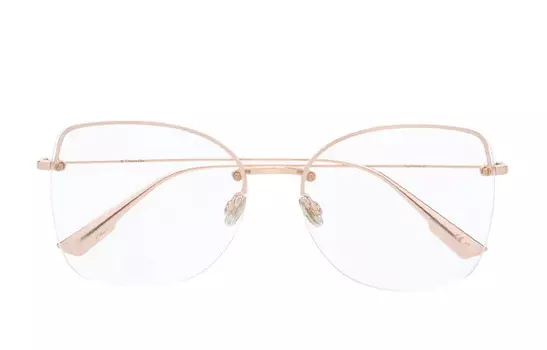 Оправы для очков унисекс золотые DIOR, Gold