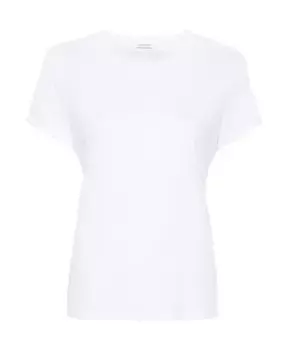 Оптическая футболка Patrizia Pepe, белый