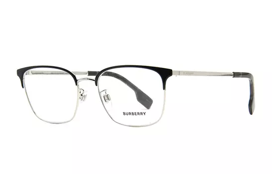 Оправа для очков Burberry, черный / серебряный