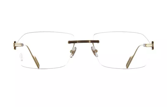 Оптическая оправа CARTIER унисекс, Gold