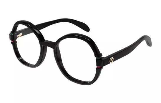 Оправа оптическая Gucci Unisex круглая, черный