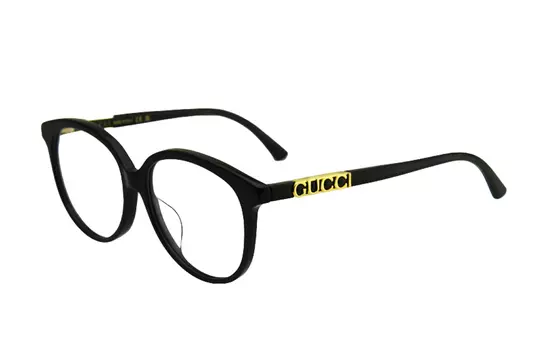 Оправа оптическая Gucci Unisex с логотипом, черный