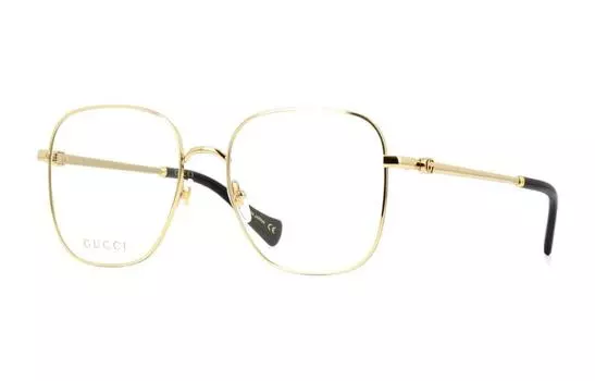 Оправа оптическая Gucci Unisex с футляром, золотой