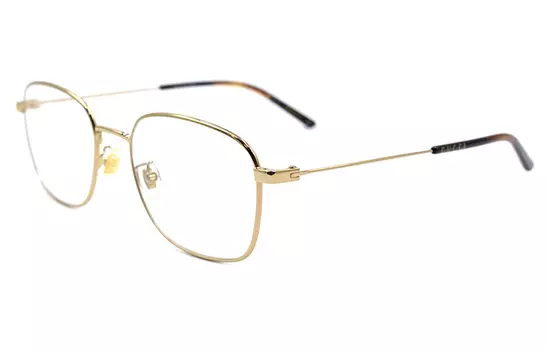 Оправа Gucci Unisex овальная, золотой / коричневый