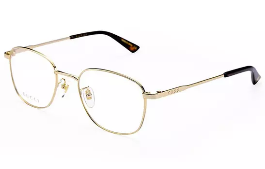 Оправа Gucci Unisex оптическая, золотой / коричневый