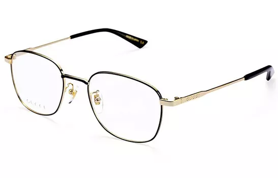 Оправа Gucci Unisex оптическая, золотой / черный