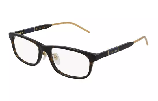 Оправа Gucci Unisex с тонкими заушниками, золотой