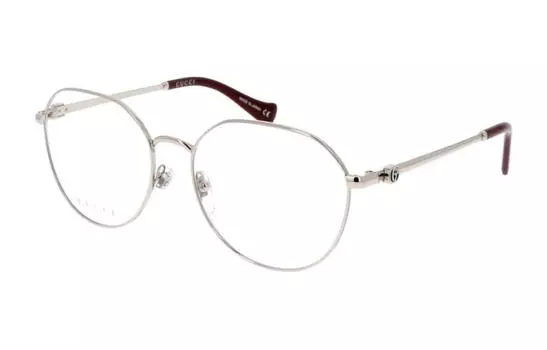 Оправа оптическая Gucci Unisex, серебряный / коричневый