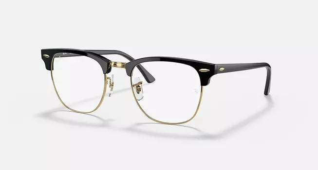 Оптические очки Ray-Ban CLUBMASTER BLUE-LIGHT CLEAR, прозрачный