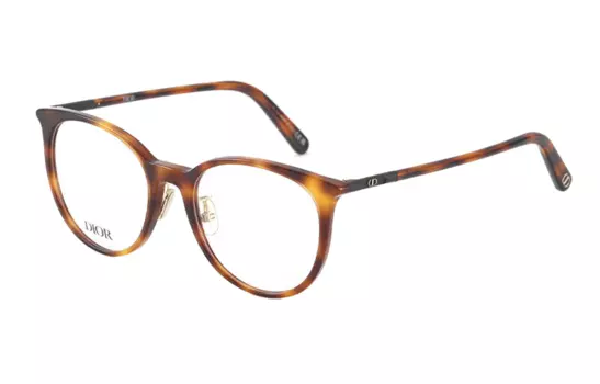 Оптические очки с пластинчатой оправой неправильной формы унисекс DIOR