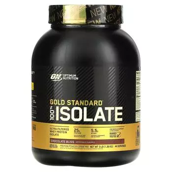 Optimum Nutrition Gold Standard 100% изолят шоколадный блисс 3 фунта (1,36 кг)