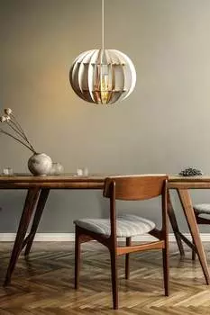 Opviq, 142- 142FLH, белый, люстра, корпус МДФ