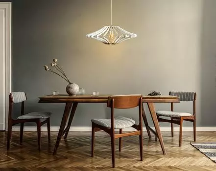 Opviq, 172- 172FLH, белый, люстра, корпус МДФ